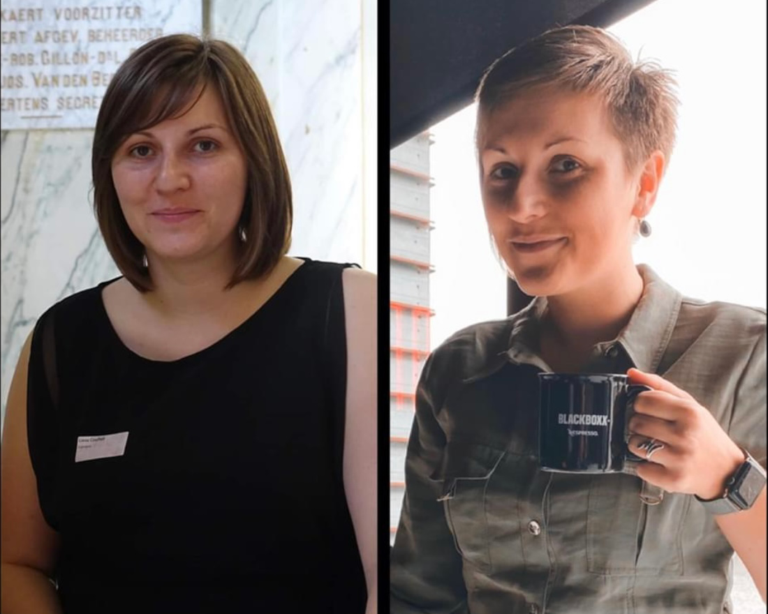 Liesa, voor en na haar keto-ervaring